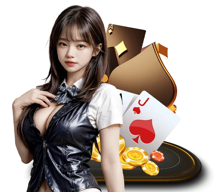 Dealer người thật đang chia bài Baccarat tại ranvip casino
